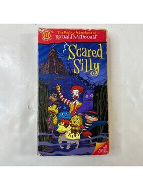 The Wacky Adventures Of Ronald McDonald Scared Silly 1998 VHS Animated Pre-Owned